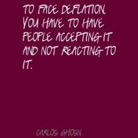 Deflation quote #2