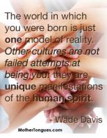 Different Cultures quote #2