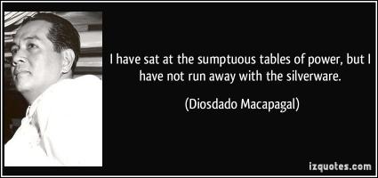 Diosdado Macapagal's quote #1