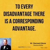 Disadvantage quote #2