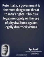 Disarmed quote #1
