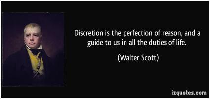 Discretion quote #3