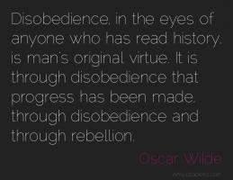Disobedience quote #2