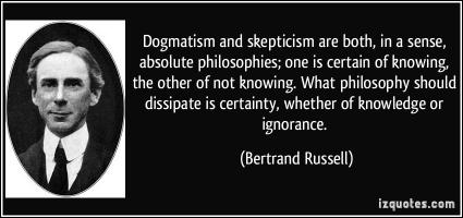 Dogmatism quote #1