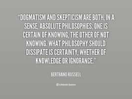 Dogmatism quote #1
