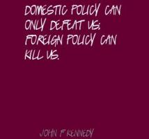 Domestic Policy quote #2