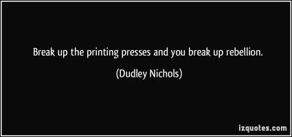 Dudley Nichols's quote #1