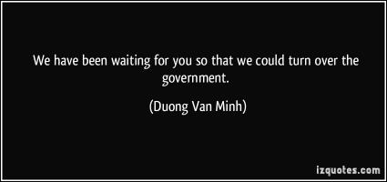 Duong Van Minh's quote #1
