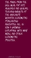 Econometric quote #2