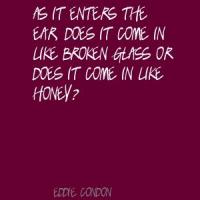 Eddie Condon's quote #1