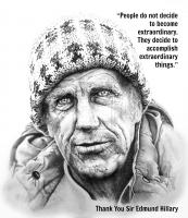 Edmund Hillary's quote