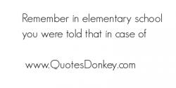 Elementary School quote #2