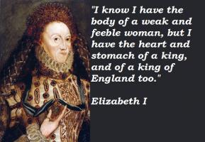 Elizabeth I quote #2