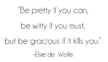 Elsie de Wolfe's quote #1