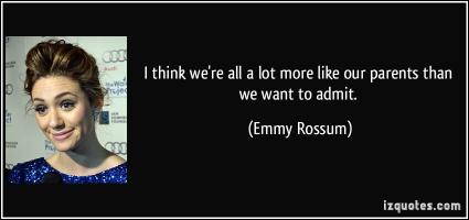Emmy Rossum's quote