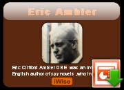 Eric Ambler's quote #1