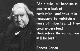 Ernest Renan's quote