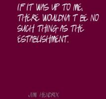 Establishment quote #2