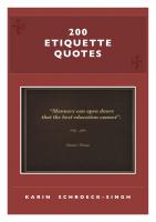Etiquette quote #1