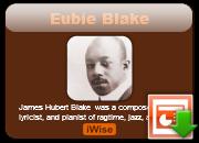 Eubie Blake's quote #2