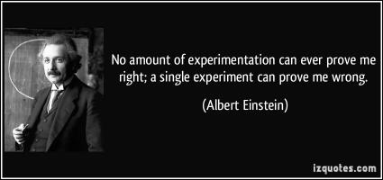 Experimentation quote #2