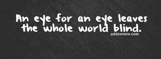 Eye For An Eye quote #2