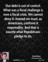 Fiscal Challenges quote #2