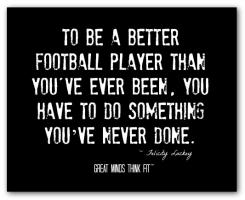 Football Player quote #2