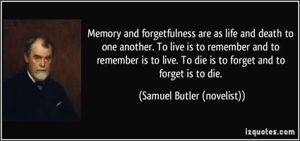 Forgetfulness quote #2