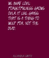 Forgetfulness quote #2