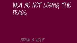 Frank R. Wolf's quote #2