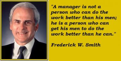 Frederick W. Smith's quote