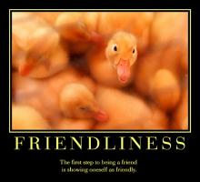 Friendliness quote #2