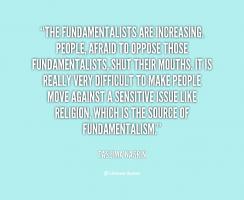 Fundamentalists quote #2