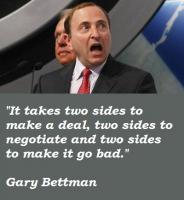 Gary Bettman's quote