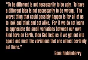 Gene Roddenberry's quote #2