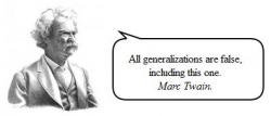 Generalization quote #2