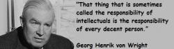 Georg Henrik von Wright's quote #2