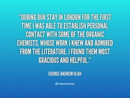 George Andrew Olah's quote #4