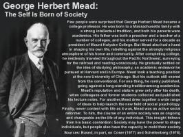 George Herbert Mead's quote #1
