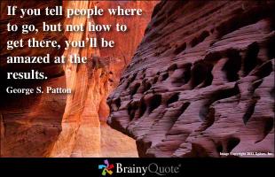 George S. Patton's quote