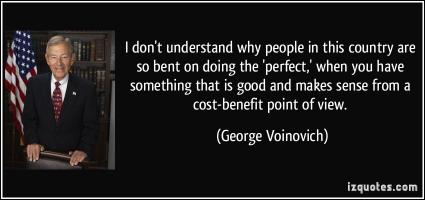 George Voinovich's quote