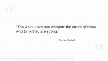 Georges Bidault's quote