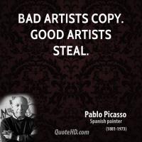 Good Artists quote #2