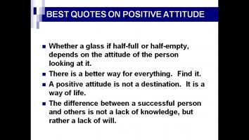Good Attitude quote #2