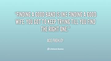 Good Band quote #2