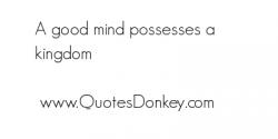 Good Mind quote #2