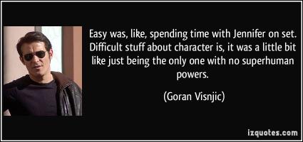 Goran Visnjic's quote #3