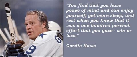 Gordie Howe's quote #5