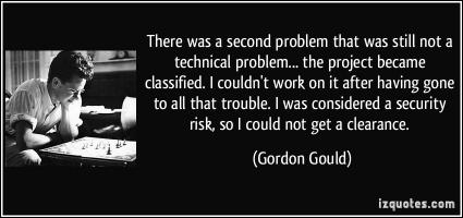 Gordon Gould's quote #5